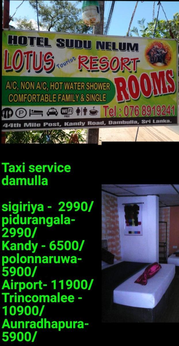 Lotus Inn Tourist Resort Дамбулла Экстерьер фото